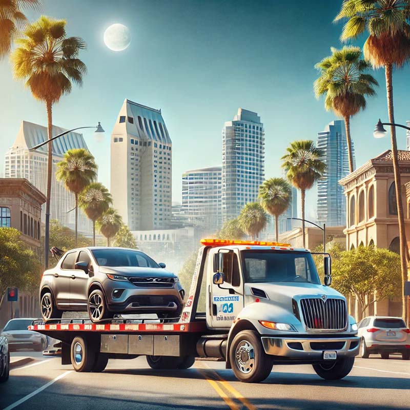 Top 10 Towing Services in San Diego: Affordable, 24-Hour, Emergency Help