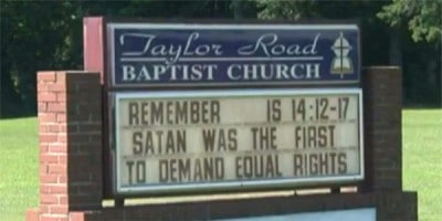 Satan Demanded Equal Rights