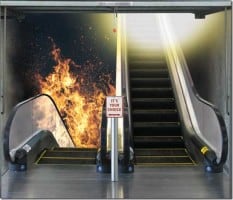 Heaven Hell Escalator